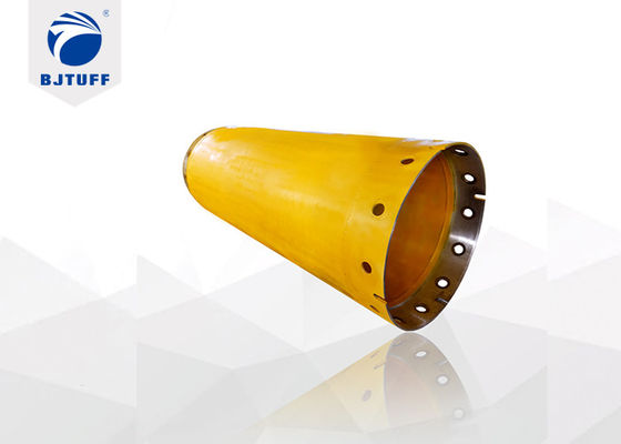 40mm To 60mm Thick Bauer Standard Double Wall Casing For Hydraulic Piling Rig