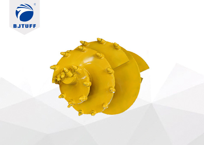 Double Start Single Spiral Foundation Drilling Tools Rock Auger